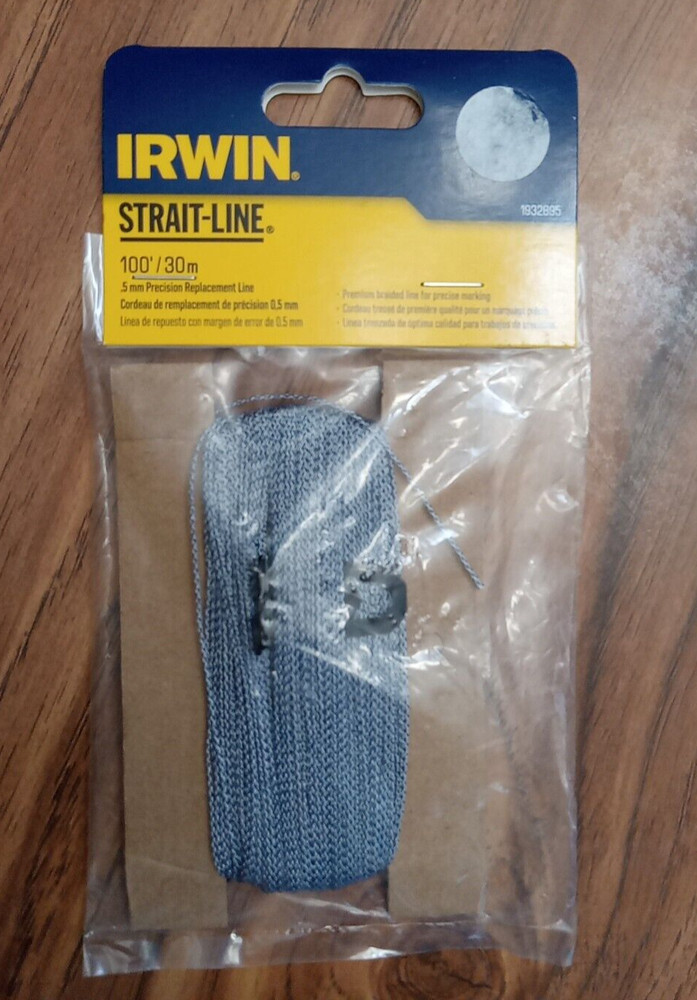 Irwin 1932895, Strait-Line .5 mm Precision Replacement Line, 100 ft NEW