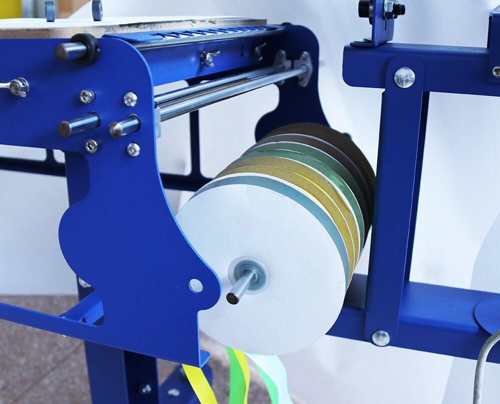 Micro-adjust 3 Color Screen Printing Machine Ribbon Press Printer w/ Flash Dryer
