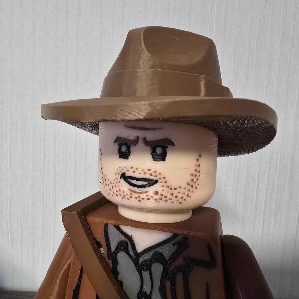 3D Printed - 9 in - Indiana Jones