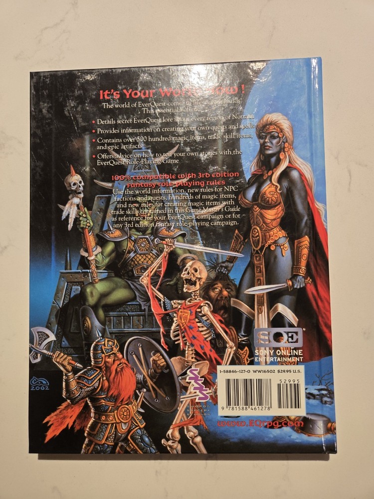 EverQuest - Sword and Sorcery Role Playing Game Master's Guide - 2003