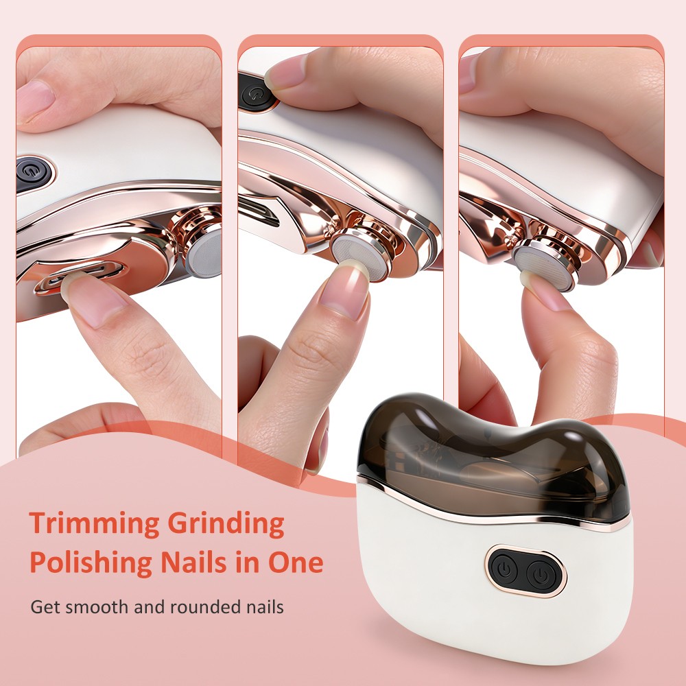 2026 Electric Nail Clipper Automatic Thick Nails Trimmer Professional Tool US