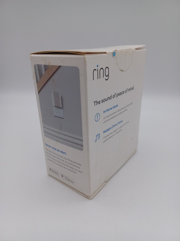Ring Chime 2nd Generation Plug In Chime for Ring Device - Used With Original Box