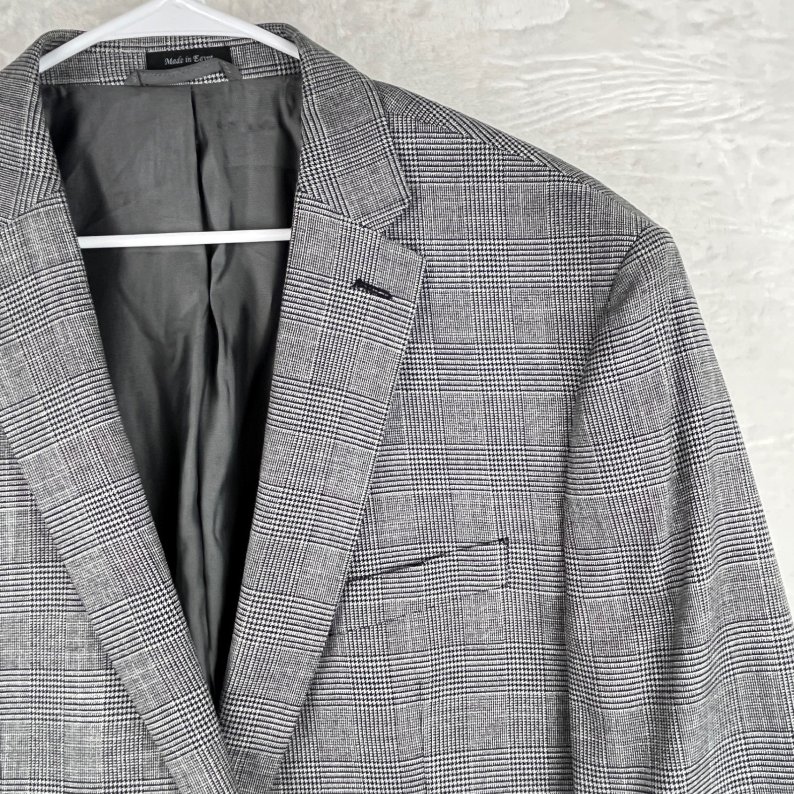 Lauren Ralph Lauren 48R Gray Glen Plaid Sport Coat Blazer Mens NWOT Classic