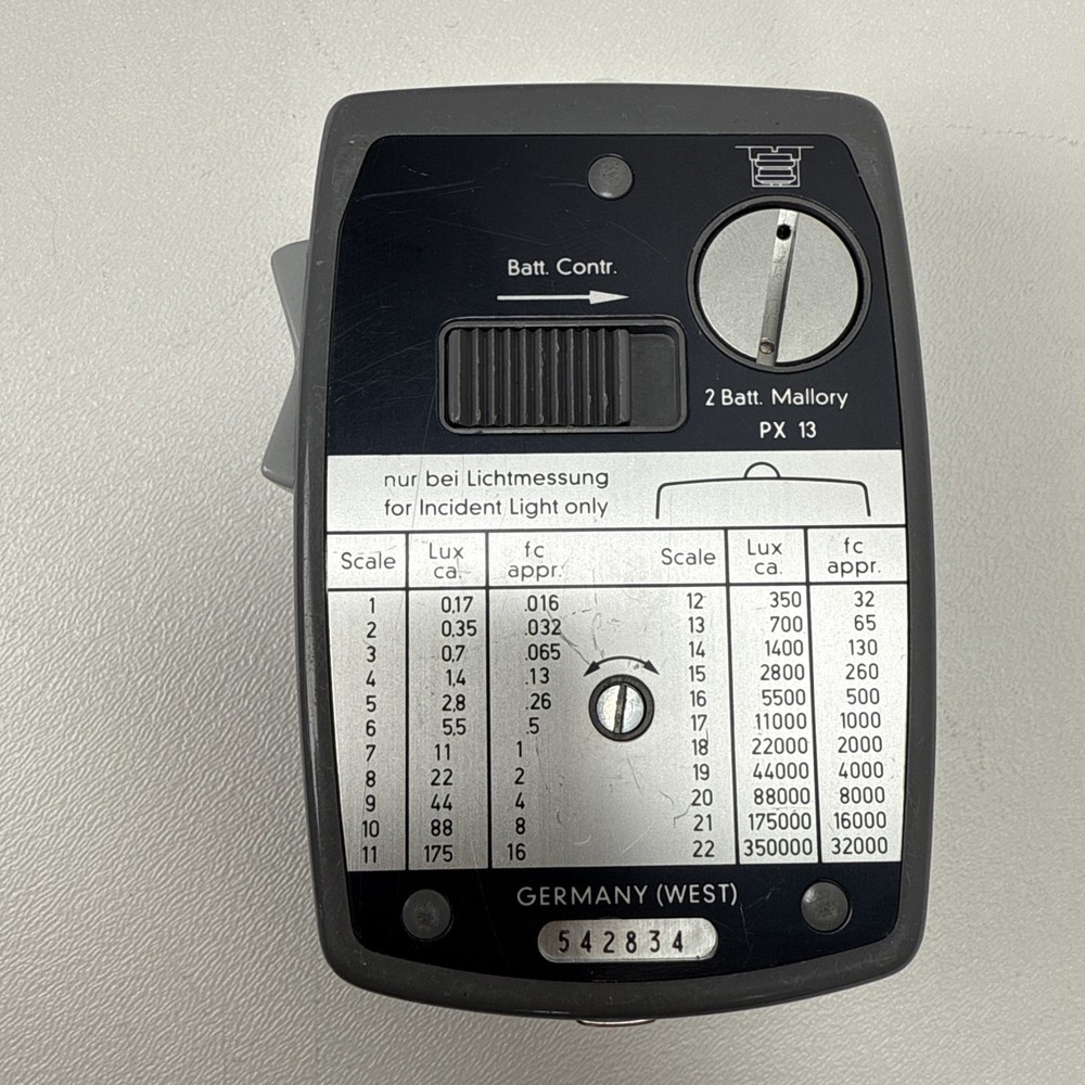 Vintage Gossen Luna Pro Light Meter UNTESTED