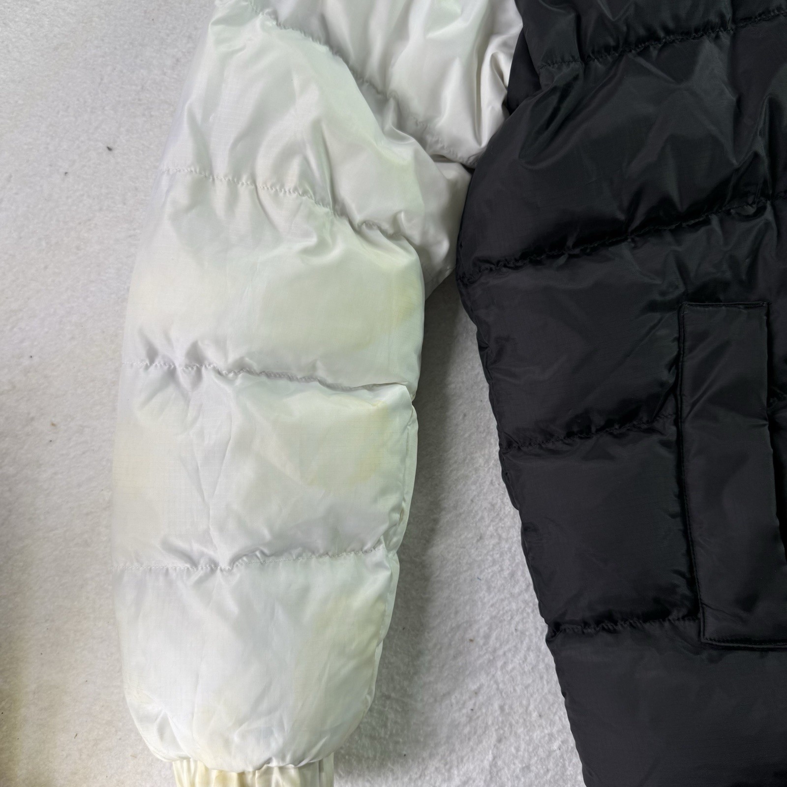 Vintage Karl Kani Sport Men's Reversible Puffer Jacket Size XL Tupac Hip Hop