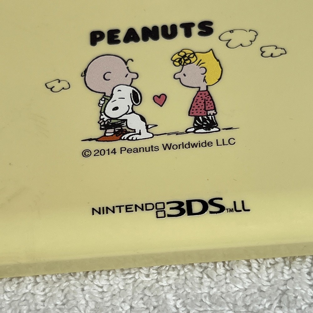 Nintendo 3DS LL Cover Skin Case Peanuts Comic Panel Print