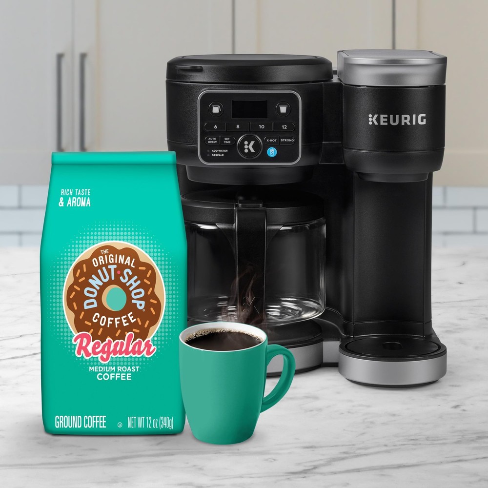 Coffee, Regular, Medium Roast, Ground Coffee, 12 oz Bag