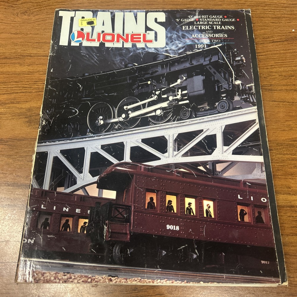 1991 Book 2  Lionel Trains Catalog