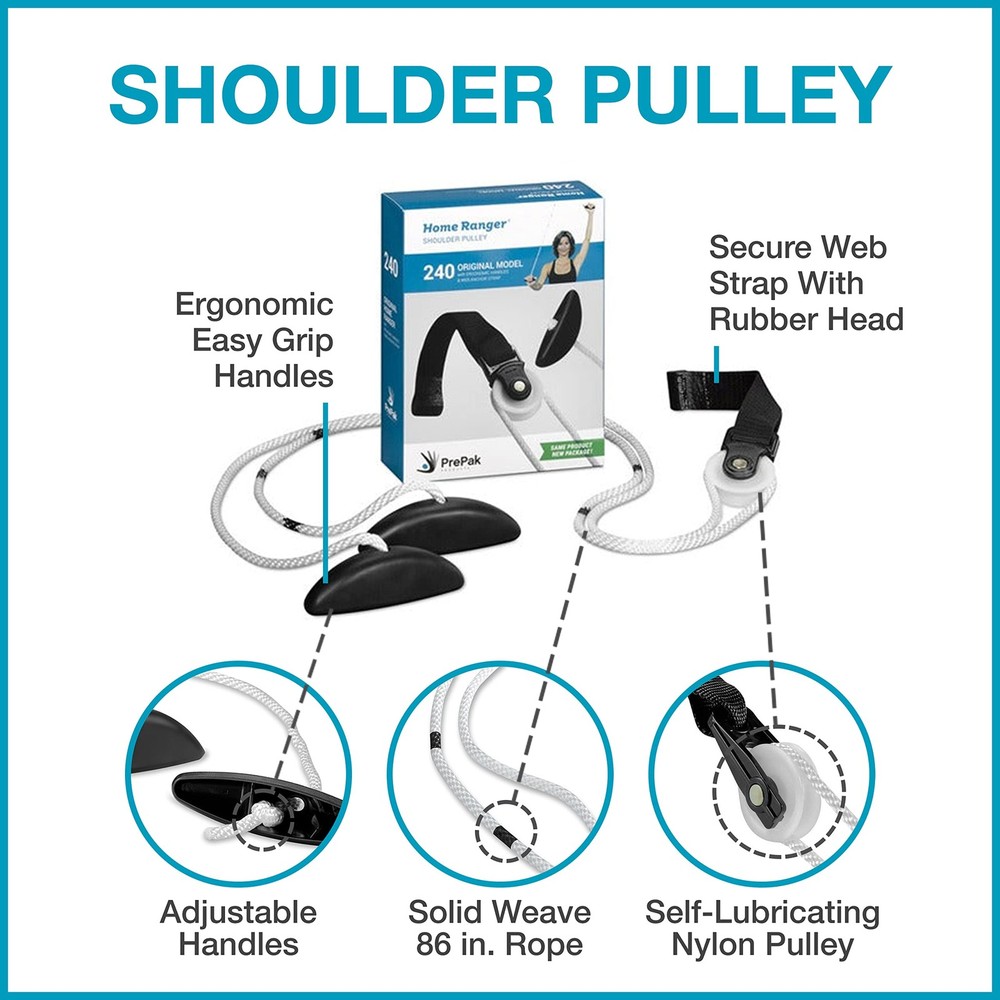 HomeRanger Premium Shoulder Pulley System - Original Version, Model 240 - Erg...