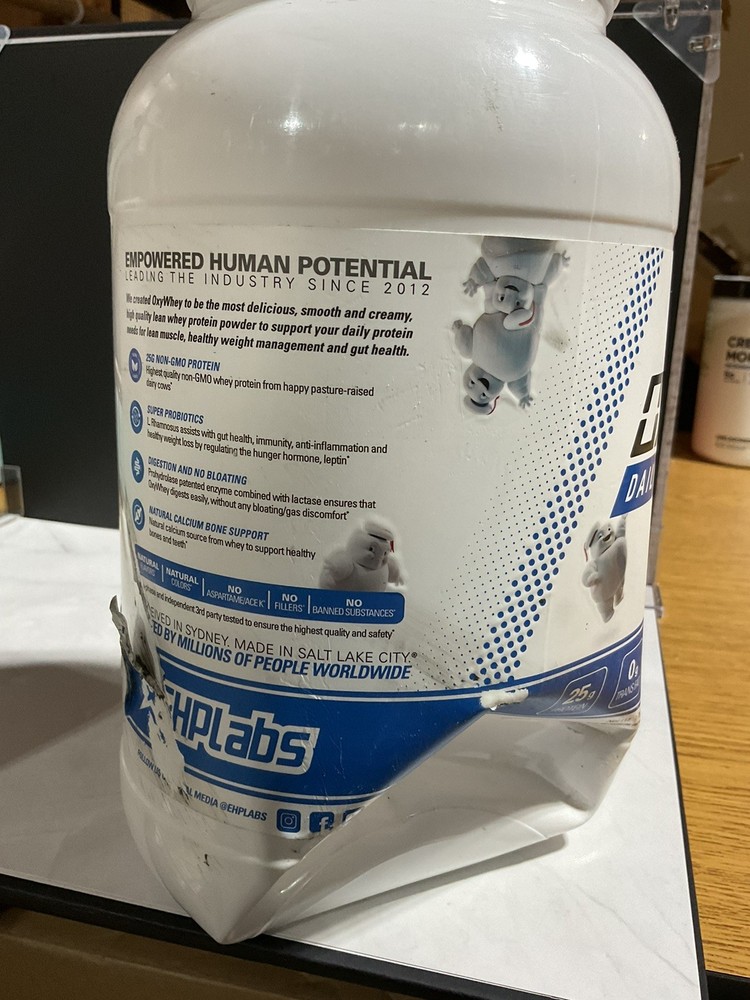 OxyWhey, Lean Wellness Protein, Ghostbusters Mini Puft Marshmallows , 1.82 lb