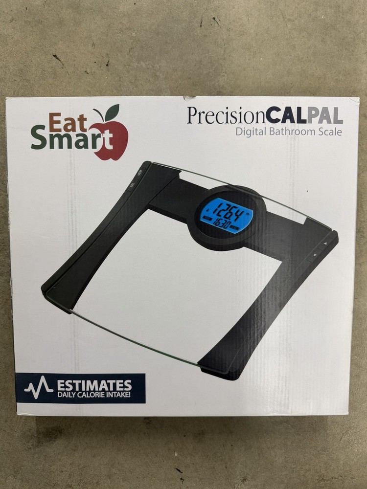 Eat Smart Digital Bathroom Scale with Extra Large Easy to Read Lighted Display,