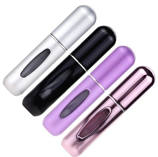 Refillable Perfume Atomizer Bottle, 4 Pack Portable Mini Cosmetic Pump...
