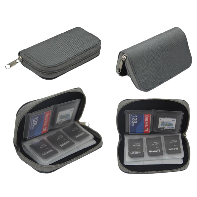 Universal Memory Card Organizer Holder Storage Pouch Case Wallet for CF SD SDHC
