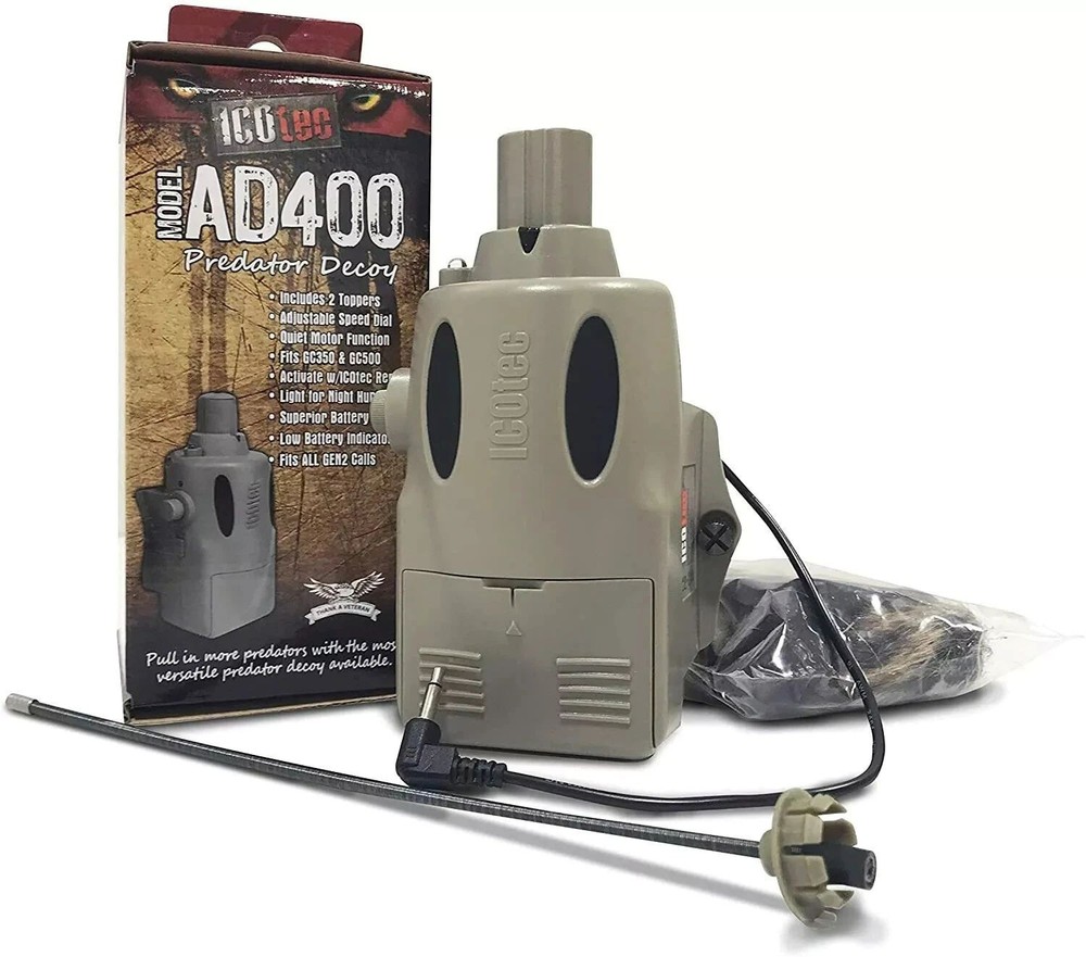 AD400 Electronic Predator Decoy – Lightweight, Compact, and Quiet