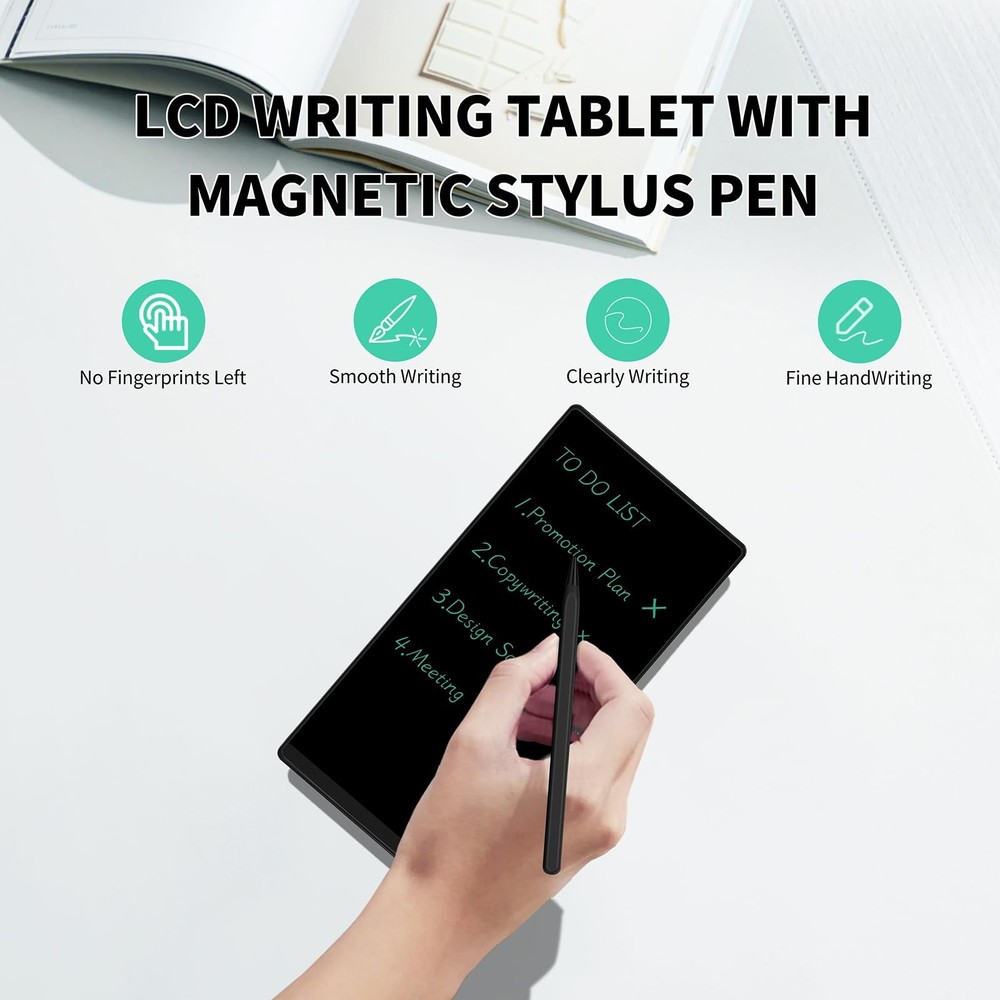 6.5in LCD Writing Tablet Digital Notepad Reusable Portable Office Study