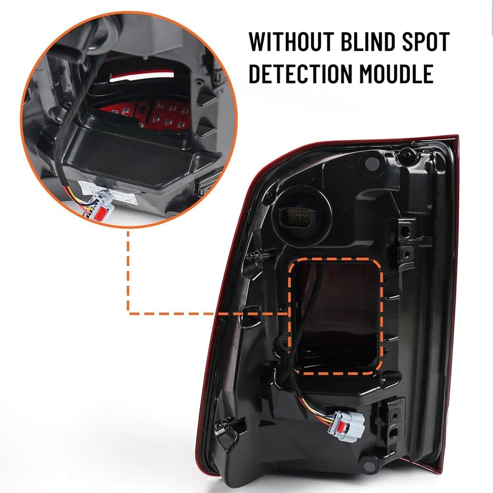 LED Tail Light Dodge Ram 1500 2019-2023 Red Left Right