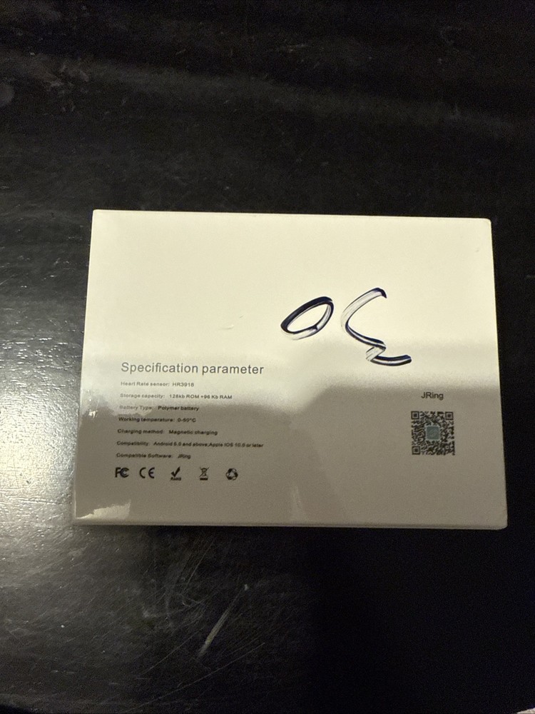 Smart Ring JRing Health Tracker with APP Size 10