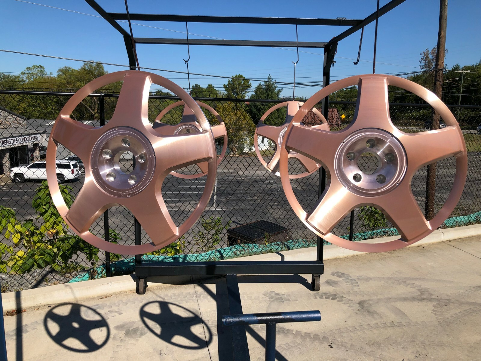 Candy Rose Gold Powder Coating Paint - New 1LB