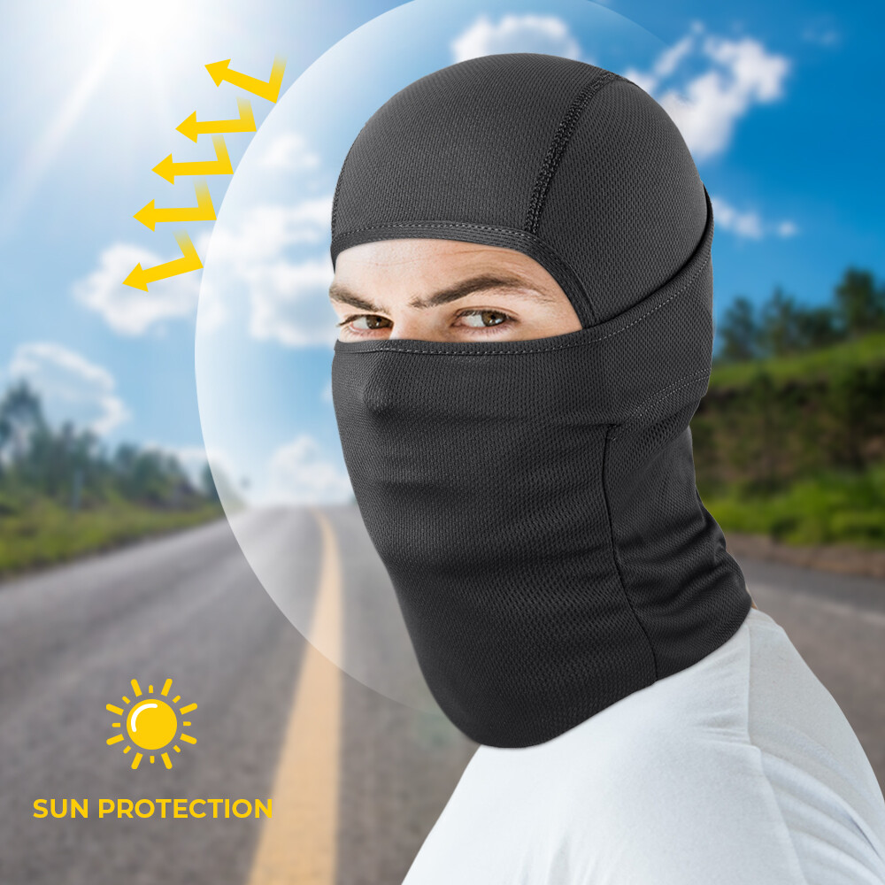 Balaclava Face Mask Ski Sun Hood Tactical UV Protection Full Masks for Men Women