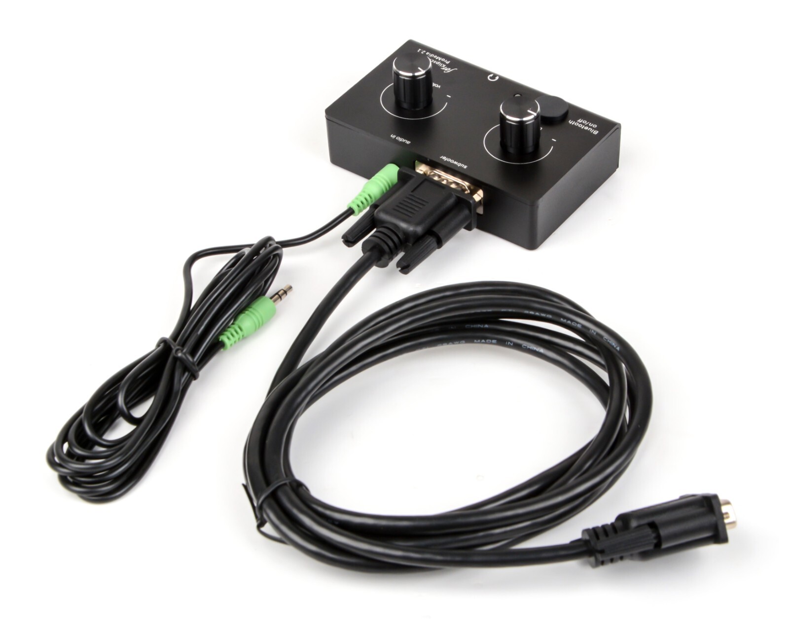 Replacement Control Pod for Klipsch ProMedia 2.1 Speakers with DB9 Connector