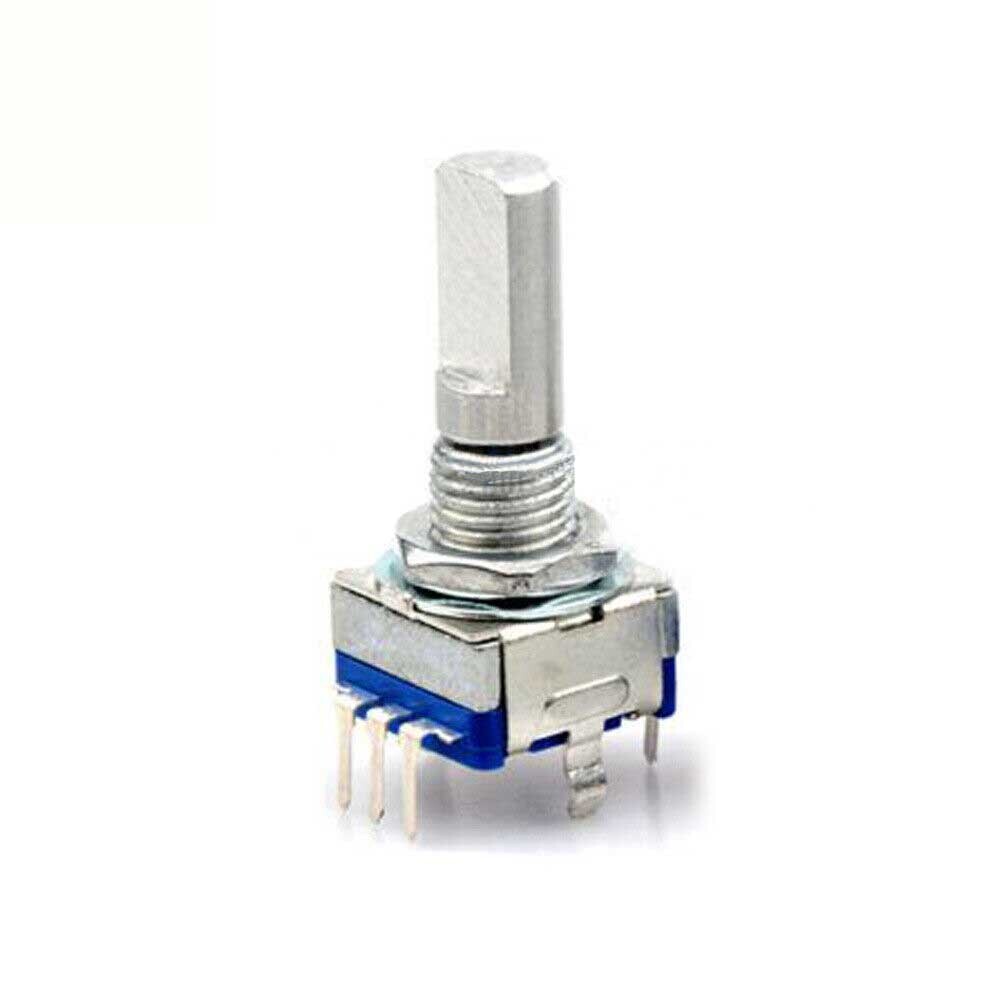 10 pcs Rotary Encoder Switch EC11 Audio Digital Potentiometer with Handle 20 mm