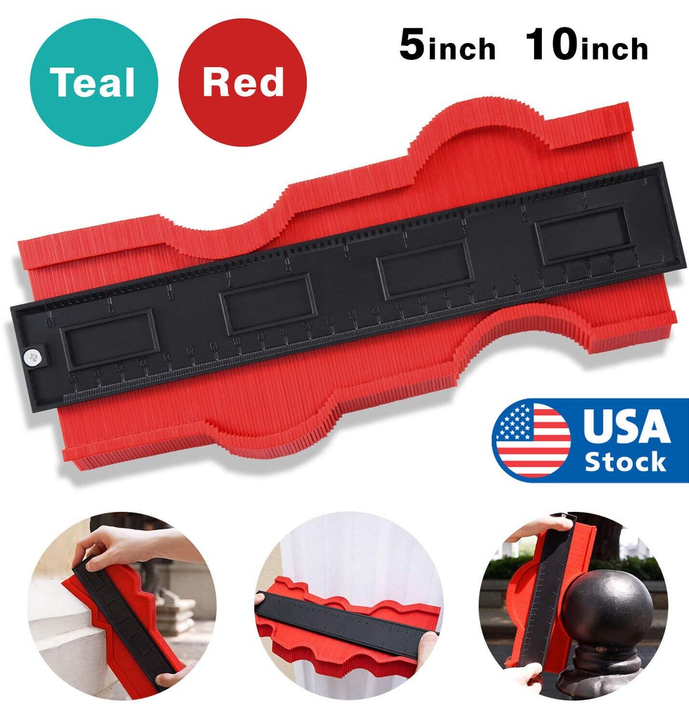 Contour Gauge 10 inch Duplicator Profile Copy Tool Shape Measuring Outline Tool