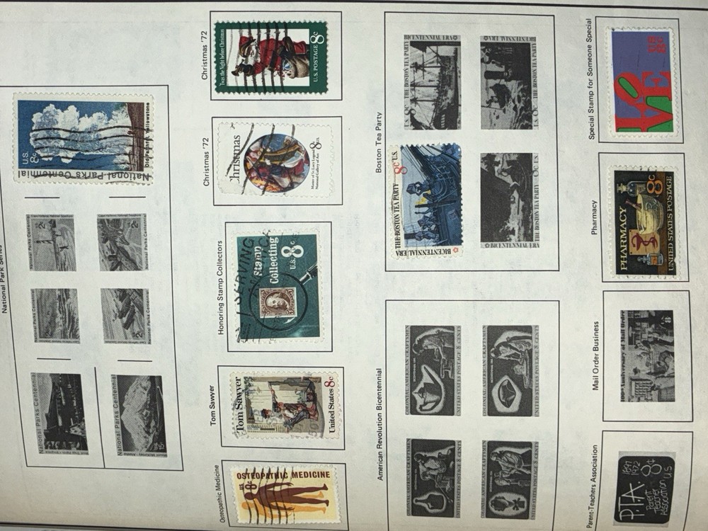 US Stamps and others