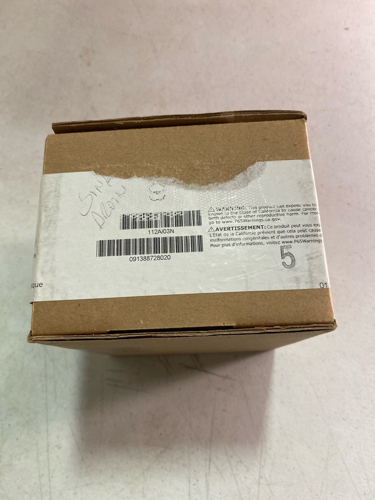 Brasstech 112A/03N Solid Brass Garbage Disposal Flange - Uncoated Polished