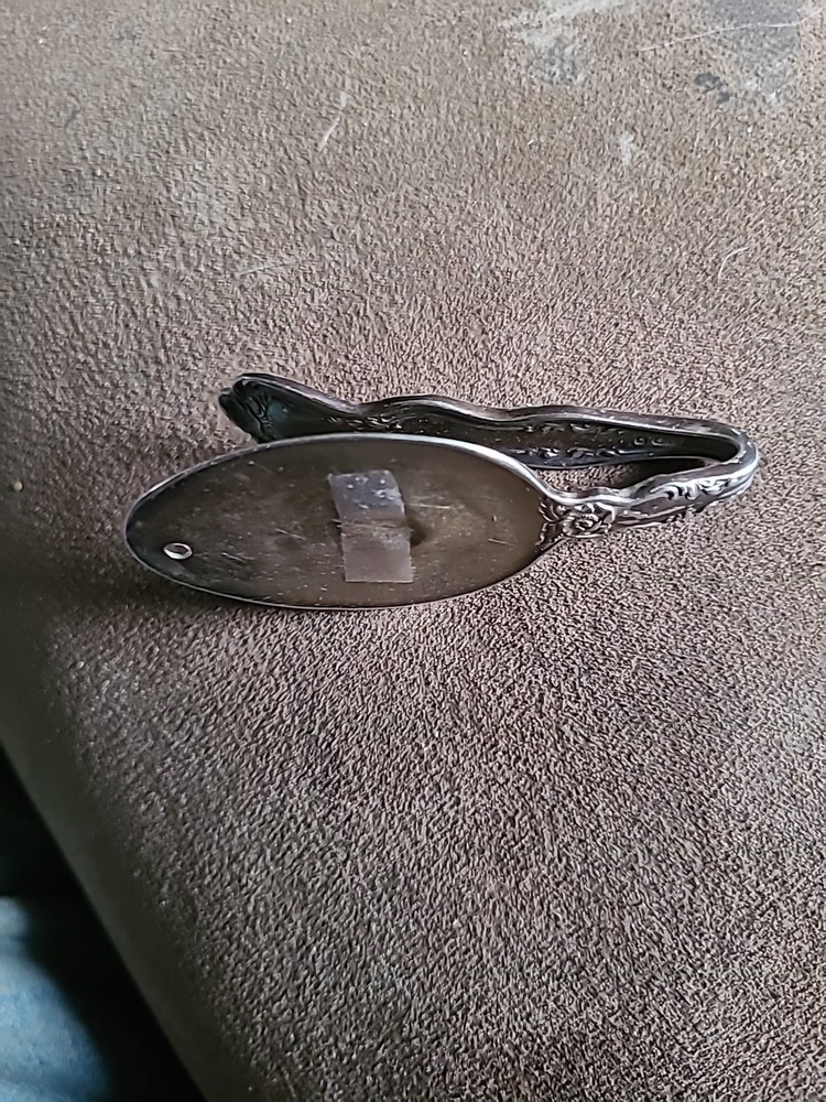 Spoon Wall Hook Handmade Hardware 3"LONG INITIALS With An E