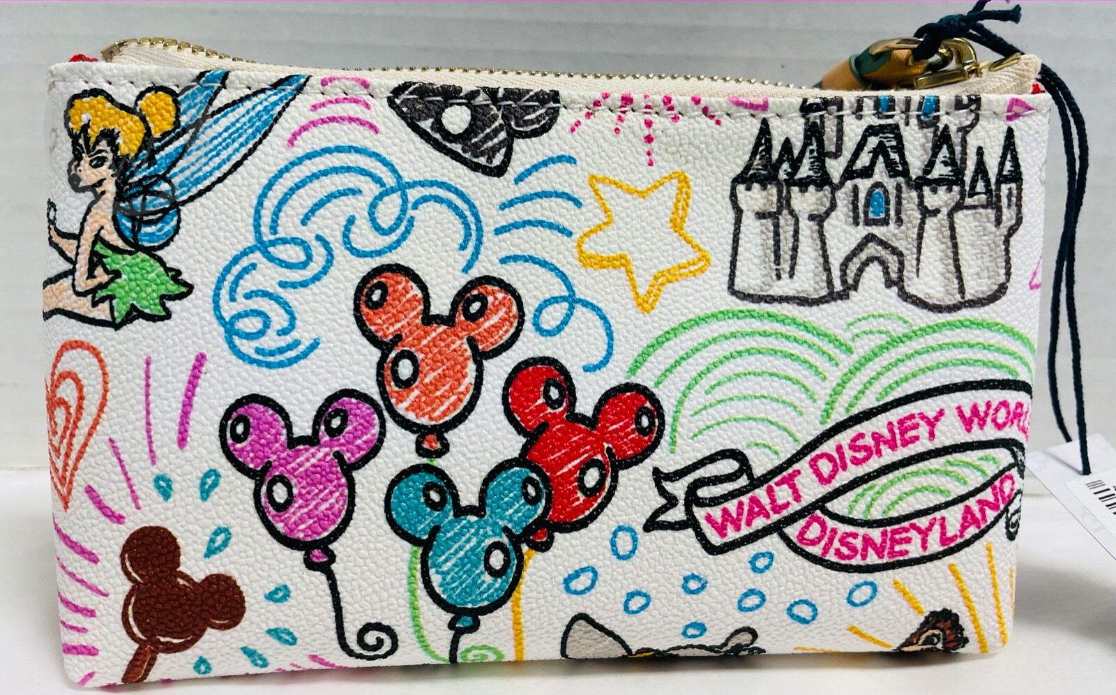 NEW*Dooney & Bourke*Disney Parks*Sketch*Cosmetic/Utility Bag*21143L S167B