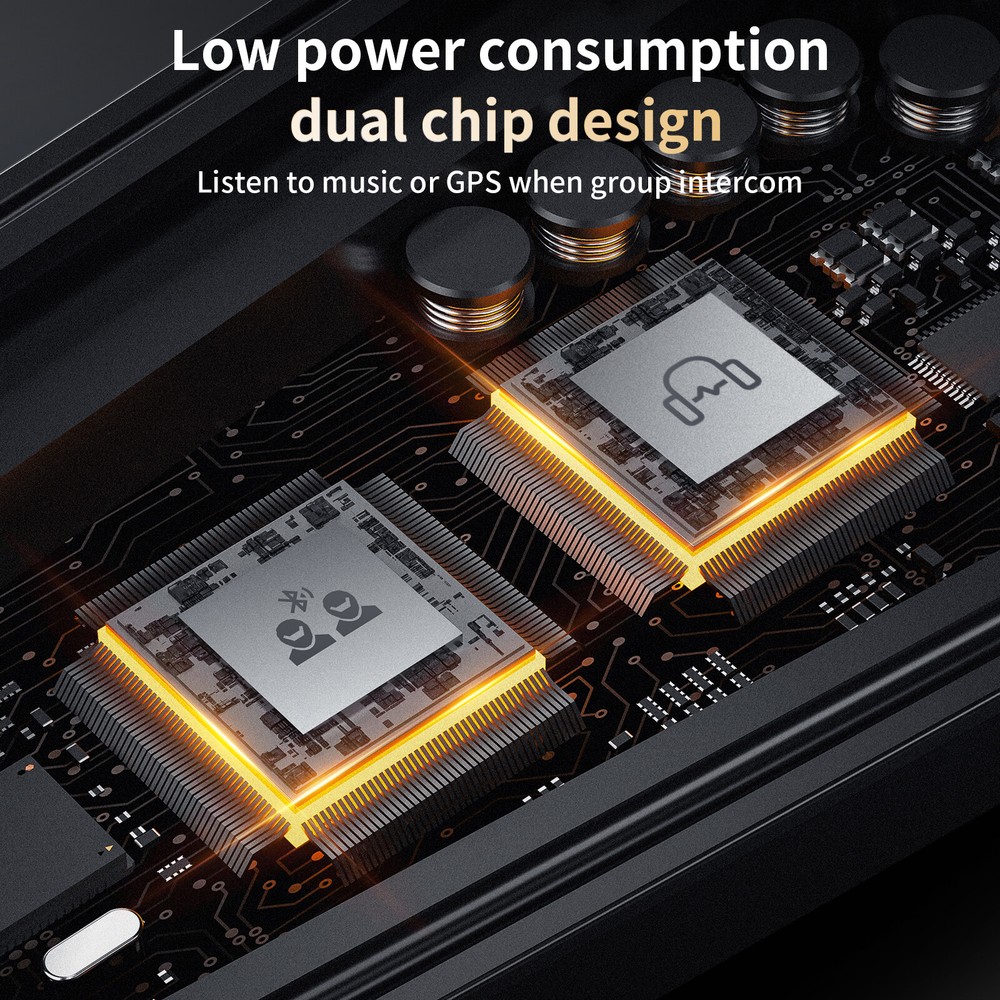 3x FX8 Pro Motorcycle Bluetooth Headset Helmet Intercom 10 Riders Communication