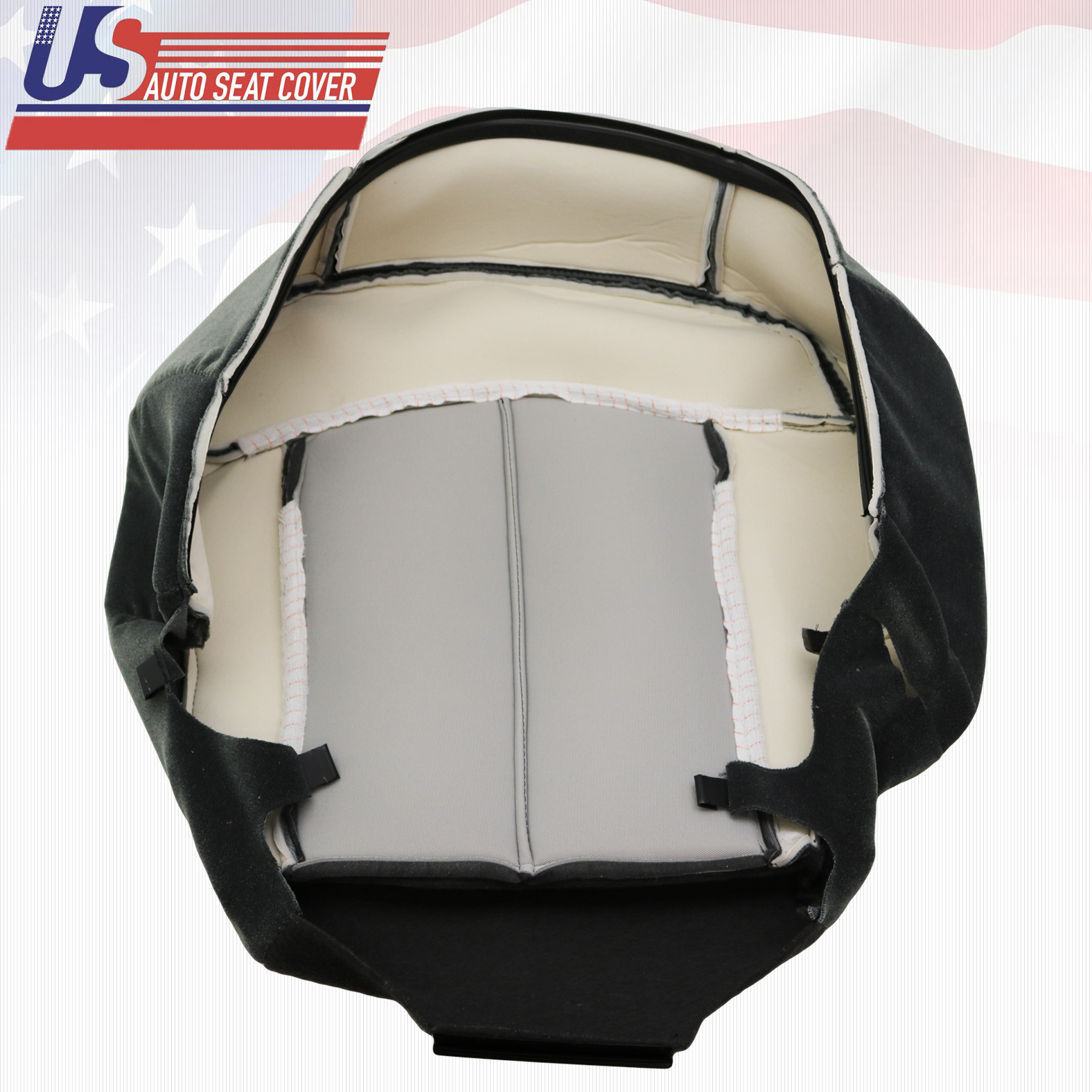 1999 to 2002 For Chevy Silverado LS LT Driver Bottom Cloth Cover Dark Graphite