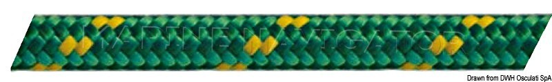 Osculati Double Braid Yellow 4 mm