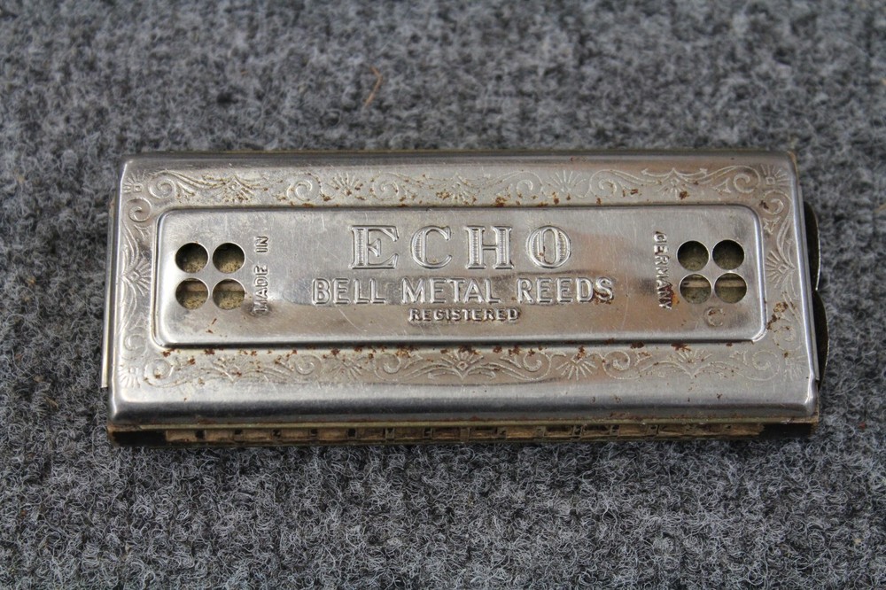 M. Hohner 5" Harmonica C ECHO Made in Germany (Vintage)