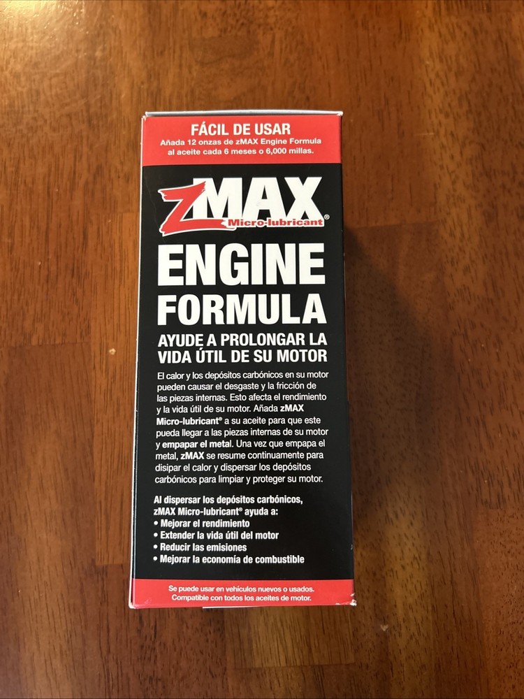 zmax micro lubricant engine formula 12oz