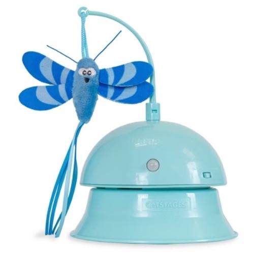 Catstages Track Topper Electronic Flutter Dome Cat Interactive Toy: Durable