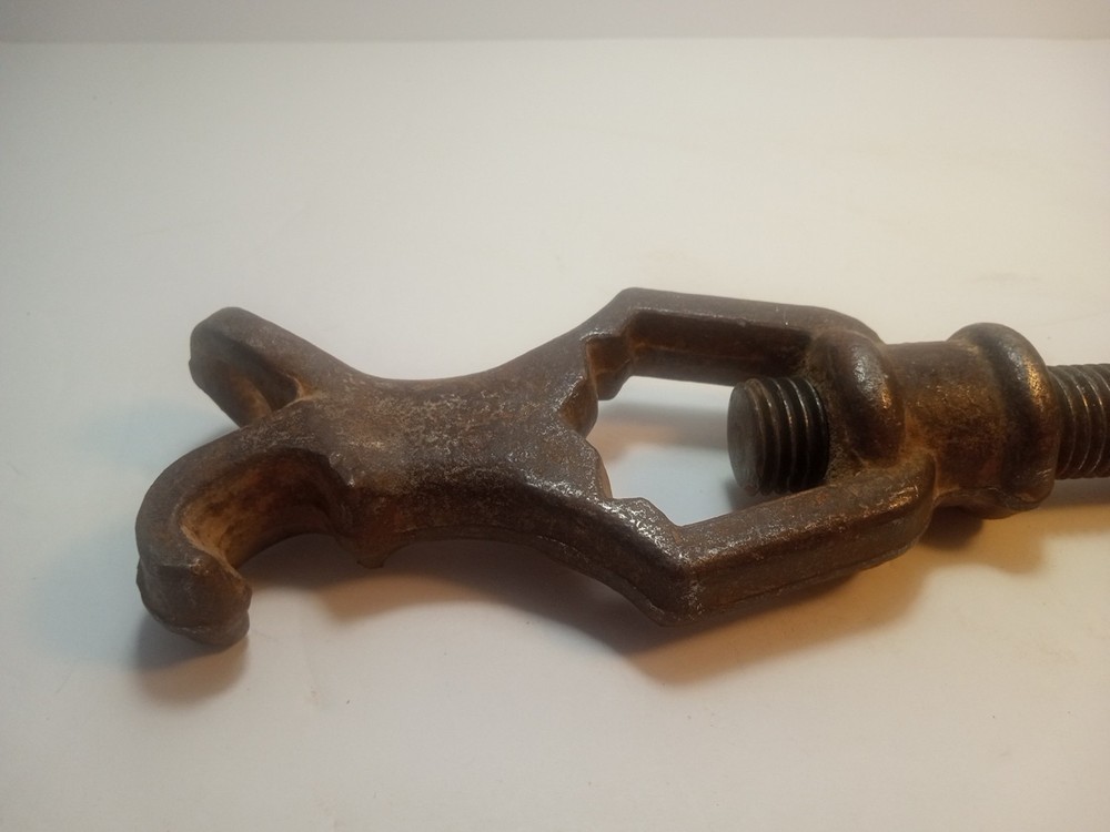 Jos G Pollard Fire Hydrant Wrench (loc:ShelfB)