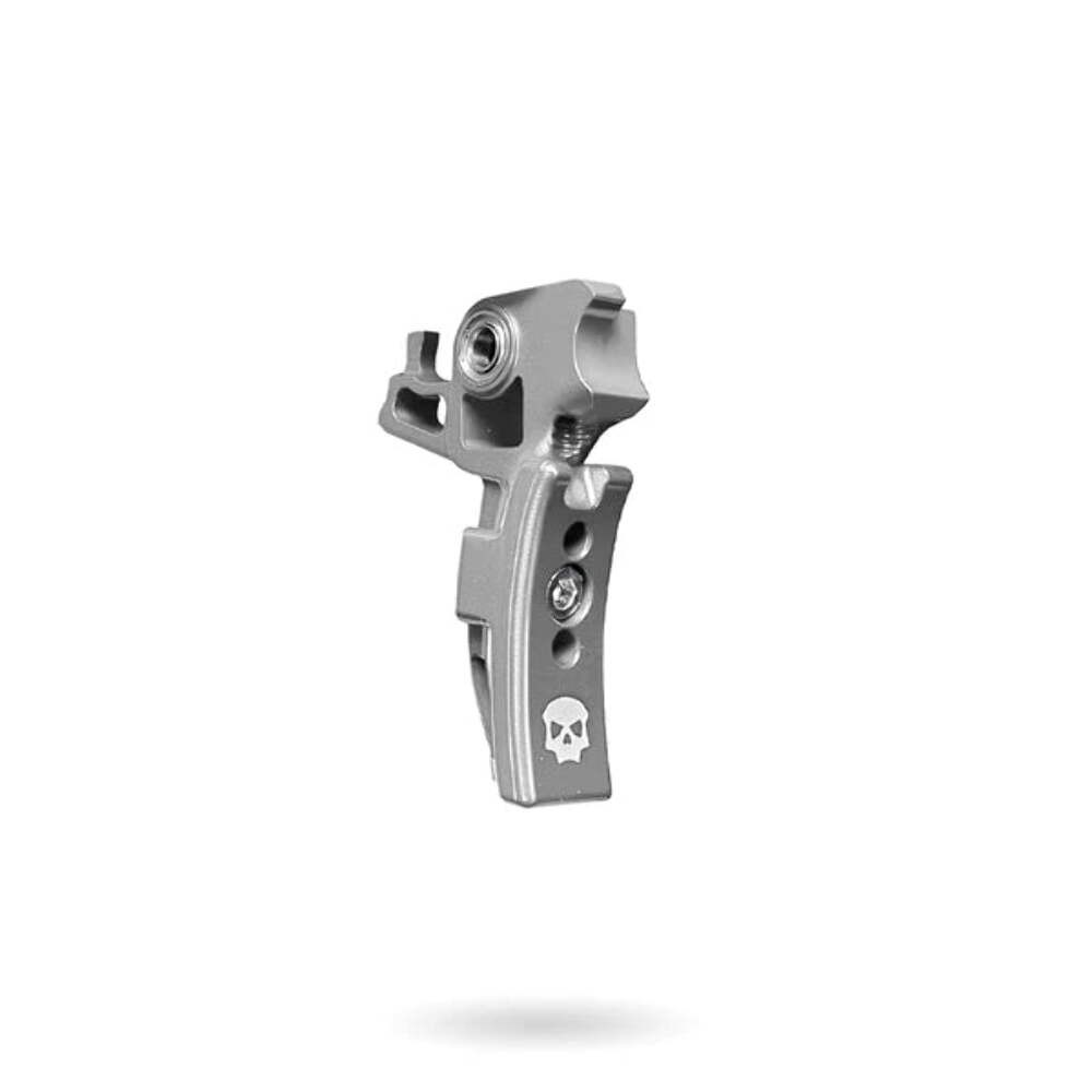 Infamous Emek Murder Machine Trigger Gen4 W/Trigger Shoe - Silver