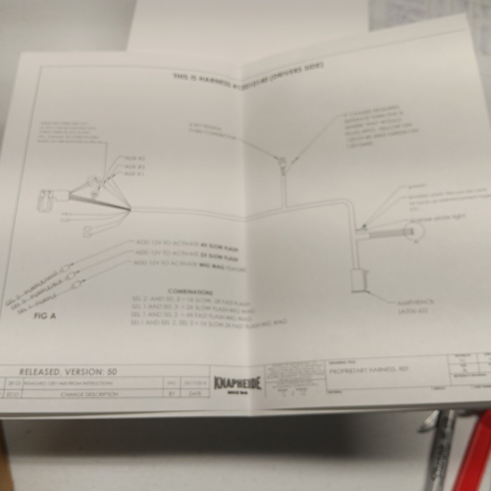 Knapheide 20128850, 5 Light Surface Mount Light Kit NIB