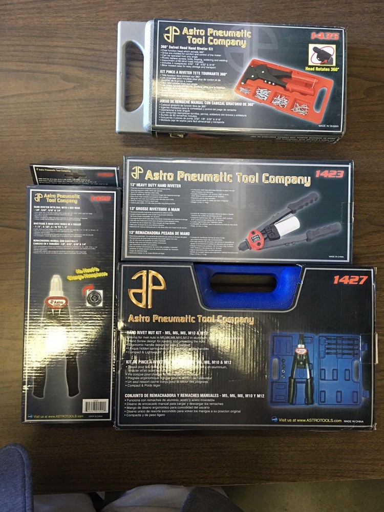 ASTRO PNEUMATIC Hand Riverters