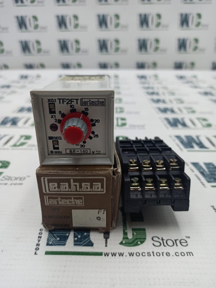 TF2FT	88-140V	ARTECHE TIME DELAY RELAY WITH BASE