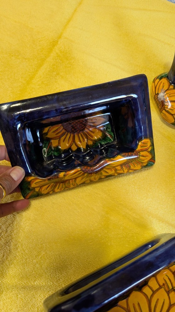 7 Piece Talavera Bathroom Set