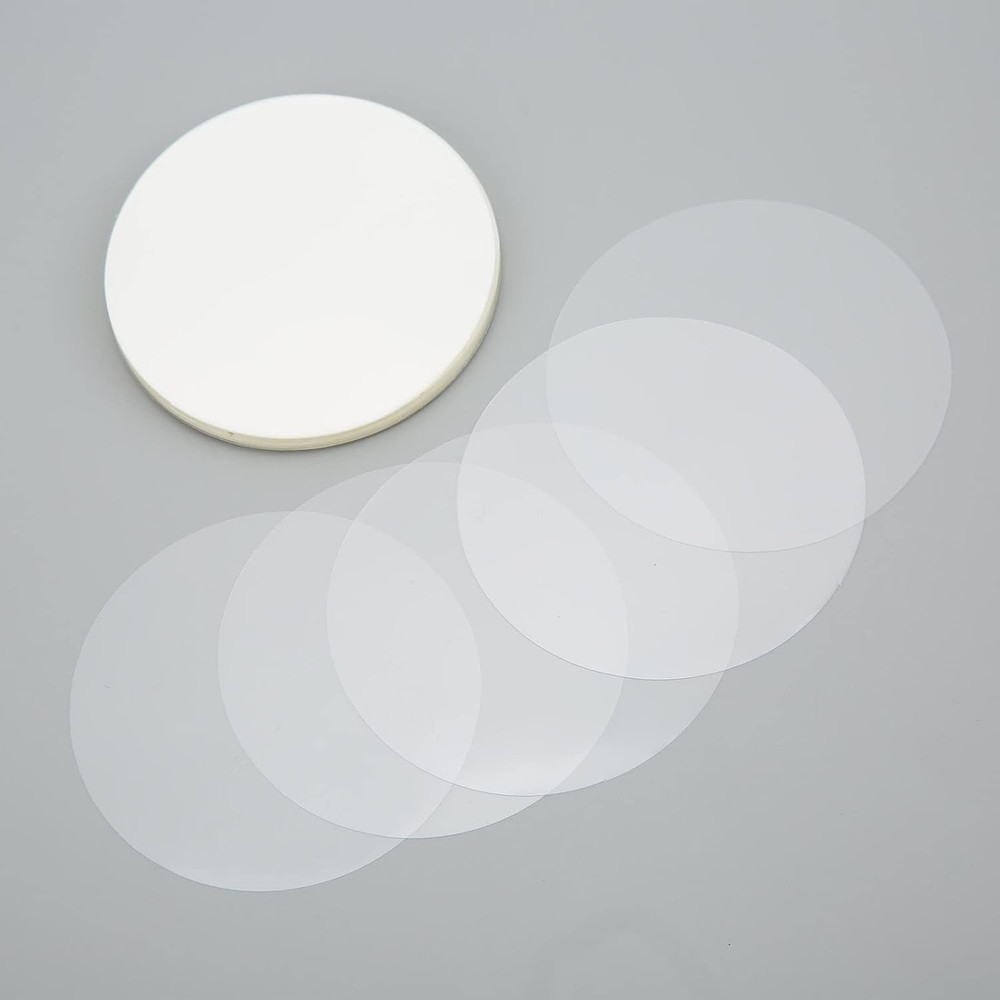 Circle Mylars Button Maker Supplies Button Pin Maker Circle Mylars, 100PCS Plast