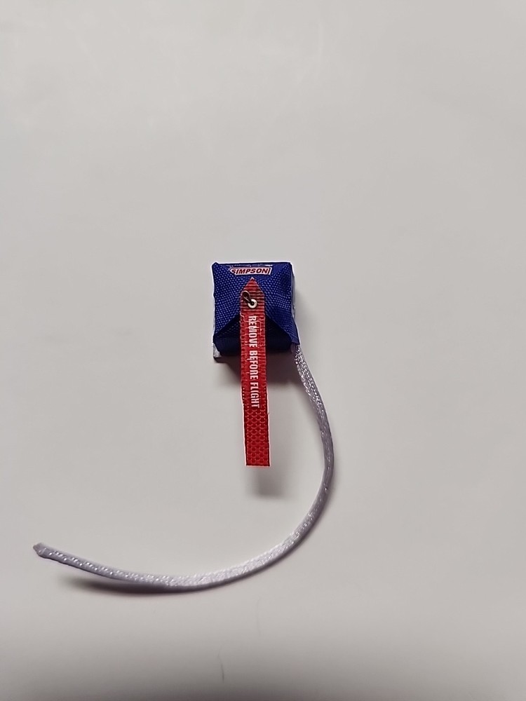 1/24 SCALE SINGLE DARK BLUE SIMPSON DRAG CHUTE