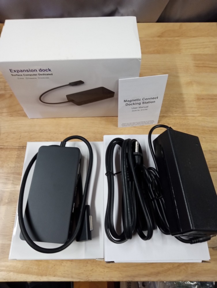 Surface Dock Triple Displays, 11-in-1 Surface Docking Station with...