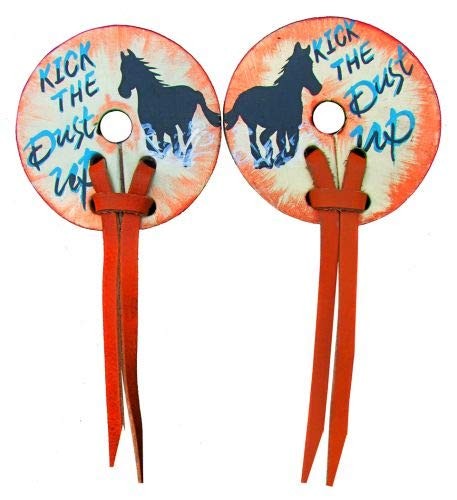 "Kick The Dust Up" Leather Bit Guards