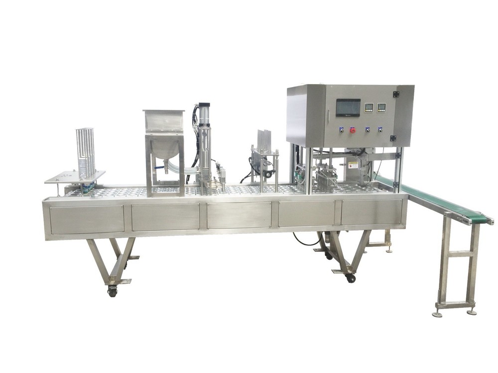 Yogurt Filling Machine 4 Lane