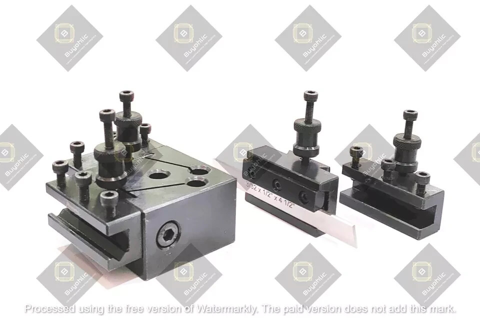 Mini Lathe's Quick Change Tool Post Set II Suits Mini & 90-115mm Centre Height