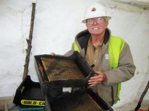 GOLD CUBE 4 STACK PROSPECTING FAST RECOVERY SLUICE+PAY DIRT!