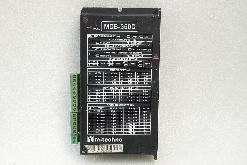 MITECHNO MDB-350D STEPPING DRIVER FREE SHIP